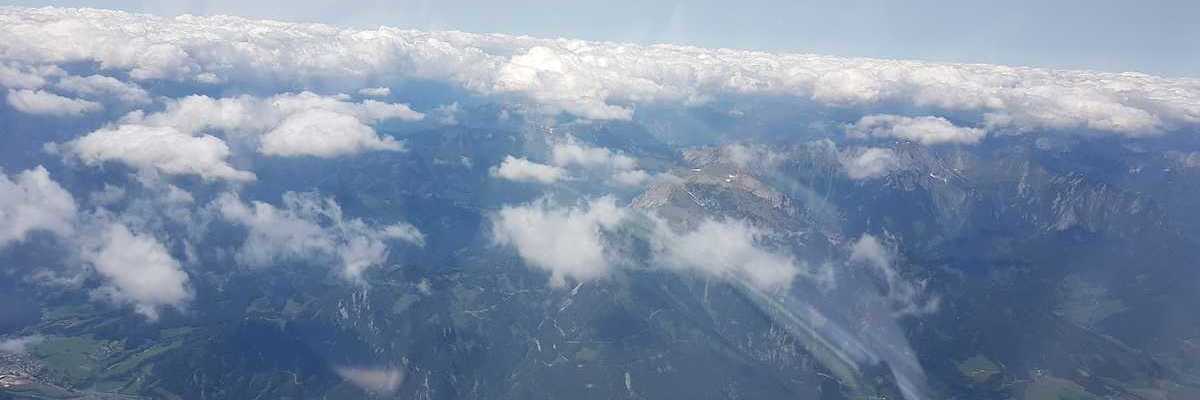 Flugwegposition um 12:56:05: Aufgenommen in der Nähe von Gemeinde St. Stefan ob Leoben, Österreich in 3635 Meter